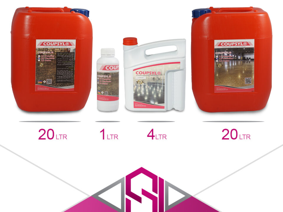 مایع سخت کننده سطح بتن پایه لیتیومی | کوپل شیمی